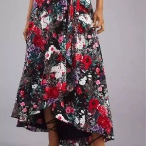 Anthropologie Hutch Wrap Maxi Skirt